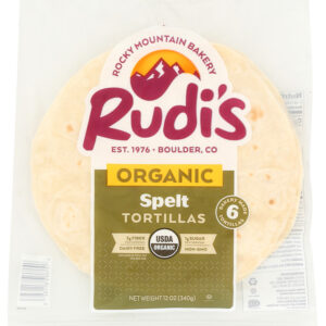 RUDIS: Organic Spelt Tortillas, 12 oz