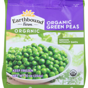 EARTHBOUND FARM: Organic Green Peas, 10 Oz