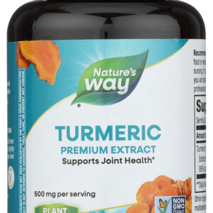 NATURE'S WAY: Turmeric Standardized, 120 tb