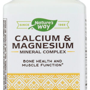 NATURES WAY: Calcium and Magnesium, 100 cp