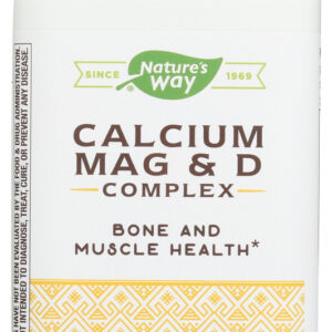 NATURES WAY: Calcium Magnesium Vitamin D, 250 cp