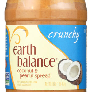 EARTH BALANCE: Coconut & Peanut Spread Crunchy, 16 oz
