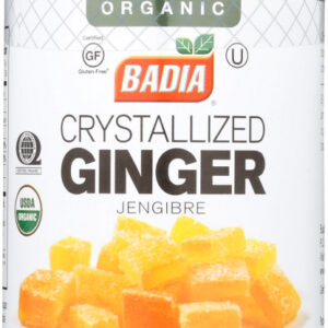 BADIA: Organic Crystallized Ginger, 10 oz