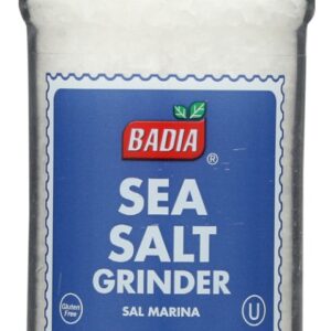 BADIA: Grinder Sea Salt, 4.25 oz