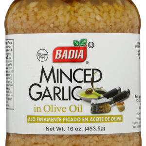 BADIA: Garlic Minced in Olive Oil, 16 oz