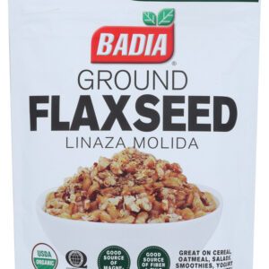 BADIA: Flax Seed Ground Organic, 6 oz