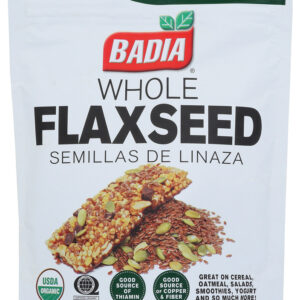 BADIA: Flax Seed Organic, 8 oz