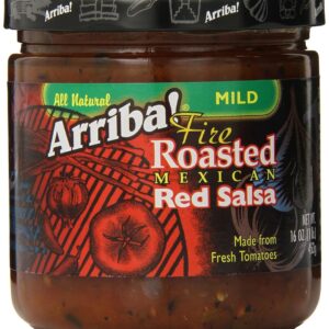 ARRIBA: Mild Fire Roasted Mexican Red Salsa, 16 oz