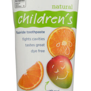 TOMS OF MAINE: Toothpaste Anti Cavities Orange Mango, 5.1 oz