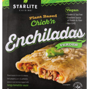 STARLITE CUISINE: Vegan Enchiladas Verdes, 9 oz