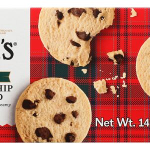 WALKERS: Gluten Free Chocolate Chip Shortbread, 4.9 oz