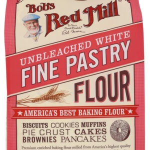 BOB'S RED MILL: Unbleached White Fine Pastry Flour, 5 lb