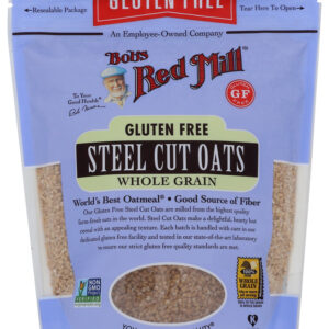 BOBS RED MILL: Gluten Free Steel Cut Oats, 24 oz