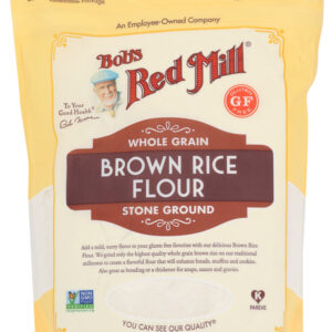 BOBS RED MILL: Flour Brown Rice, 24 oz