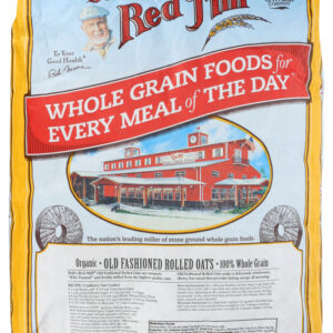 BOB'S RED MILL: Organic Old Fashion Rolled Oats Whole Grain, 25 lb