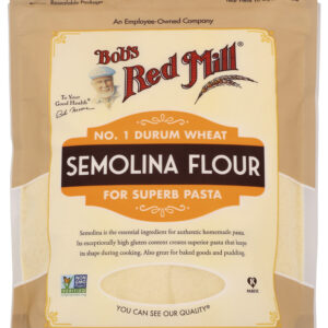 BOBS RED MILL: Flour Semolina, 24 oz