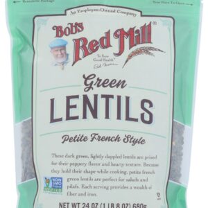 BOBS RED MILL: Petite French Green Lentils, 24 OZ