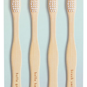 PLUS ULTRA: Toothbrush Bamboo 4Pk, 4 EA