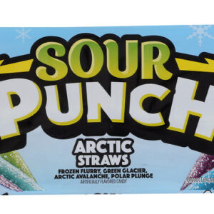 SOUR PUNCH: Arctic Straws, 3.7 oz