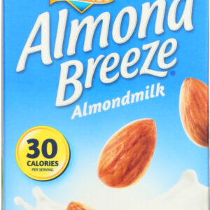 BLUE DIAMOND: Almond Breeze Almond Milk Unsweetened Vanilla, 64 oz
