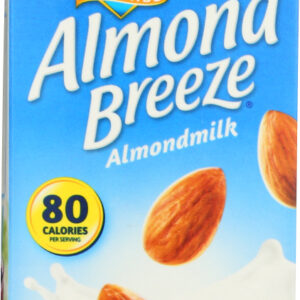 BLUE DIAMOND: Almond Breeze Almondmilk Vanilla, 64 oz