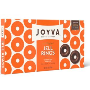 JOYVA: Orange Jell Rings, 9 oz