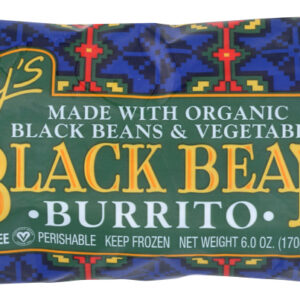 AMY'S: Black Beans & Vegetable Burrito, 6 oz
