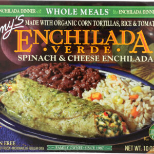 AMY'S: Enchilada Verde Spinach & Cheese Whole Meal, 10 oz