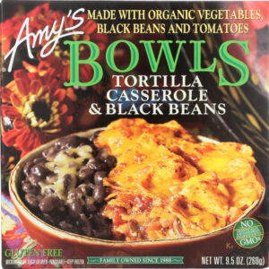 AMY'S: Tortilla Casserole & Black Beans Bowl, 9.5 oz