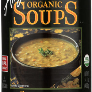AMYS: Soup Split Pea Org Gf, 14.1 oz