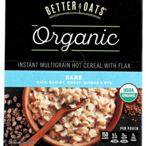 BETTER OATS: Instant Multigrain Hot Cereal with Flax, 11.8 oz