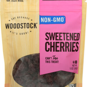 WOODSTOCK: Cherries Sweetened, 5 oz
