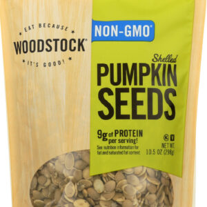 WOODSTOCK: Seeds Pumpkin Shell Unslt, 10.5 OZ
