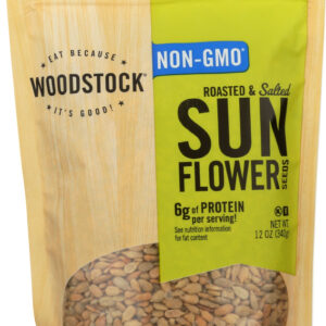 WOODSTOCK: Seeds Sunflower Rstd Sltd, 12 OZ