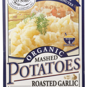 EDWARD & SONS: Organic Roasted Garlic Mashed Potatoes, 3.5 oz