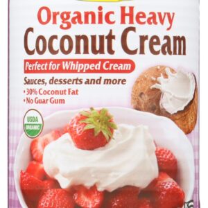 LETS DO ORGANICS: Organic Heavy Coconut Cream 30% Coconut Fat, 13.5 oz