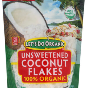 LET'S DO ORGANIC: Coconut Flakes, 7 oz