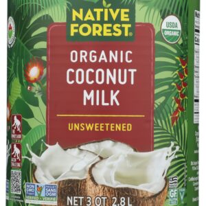 NATIVE FOREST: Coconut Milk Classic Organic Unsweetened, 3 qt