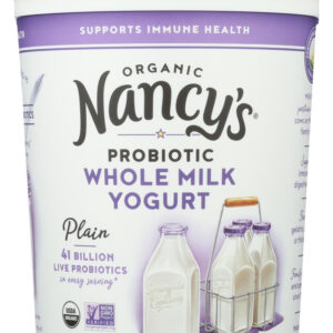 NANCY'S: Organic Plain Whole Milk Yogurt, 32 oz