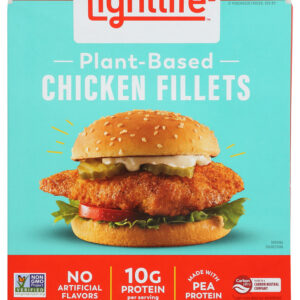 LIGHTLIFE: Plant Based Chicken Fillets, 8 oz