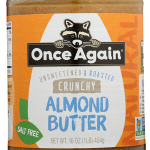 ONCE AGAIN: Almond Butter Crunchy, 16 oz