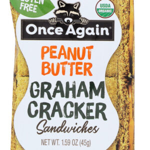 ONCE AGAIN: Cracker Graham Sndwch Pb, 2 oz