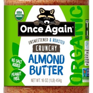 ONCE AGAIN: Nut Butter Almond Crunchy, 16 oz