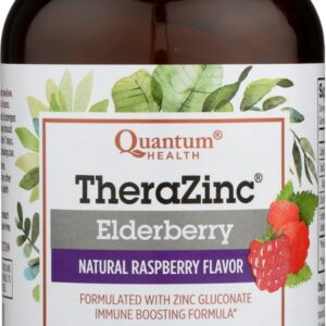 QUANTUM: TheraZinc Elderberry Lozenges, 60 pc