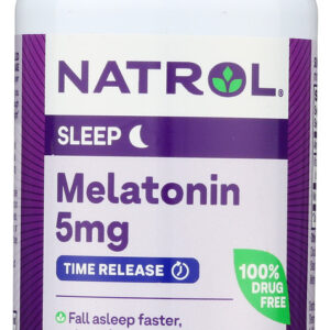 NATROL: Melatonin TR Time Release 5 mg, 100 tablets