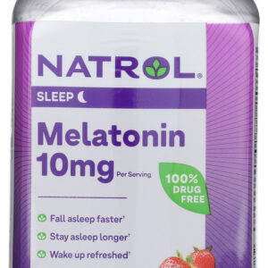 NATROL: Melatonin Gummies 10mg, 140 pc