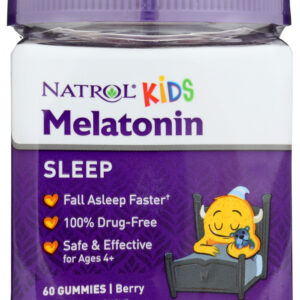 NATROL: Kids Melatonin Berry Gummies, 60 pc