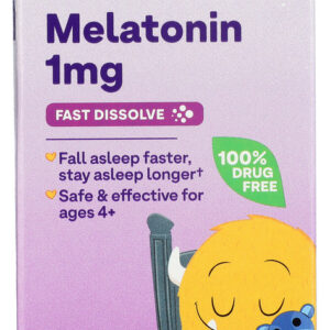 NATROL: Kids Melatonin Strawberry Fast Dissolve Tablets, 30 tb
