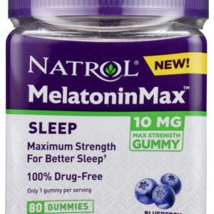 NATROL: MelatoninMax Gummy 10mg, 80 pc