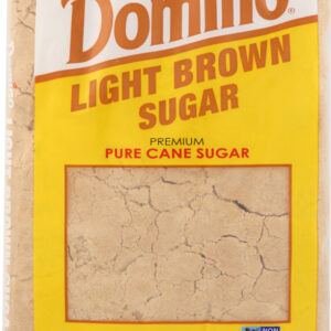 DOMINO: Sugar Light Brown, 2 LB
